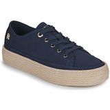 Tommy Hilfiger - Sportswear - Lage Sneakers - Effen - Canvas