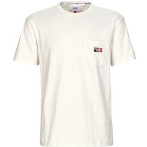 Tommy Jeans  TJM CLSC TIMELESS TOMMY TEE  Shirts  heren Wit