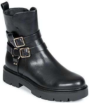 Gioseppo - Morenci - Bikerlaarzen - Leren - Gouden Gespen - Middenkuit