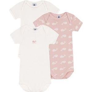 Petit Bateau  LOT X3  Pyjama's / nachthemden kind Roze