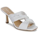 Michael Kors - Alessia Mule Sandal - Sandalen - Wit - 8,5 cm Hakhoogte