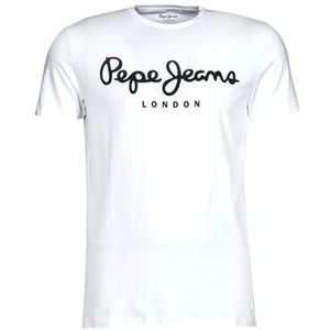 Pepe jeans  ORIGINAL STRETCH  Shirts  heren Wit