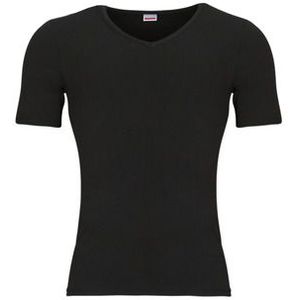 Damart  CLASSIC SHORT SLEEVE V-NECK T SHIRT GRADE 3  Onderhemden heren Zwart