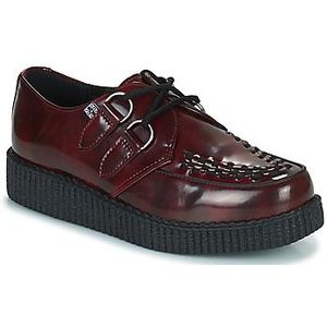 TUK  Viva Low Creeper Burgundy  Nette schoenen  dames Bordeau