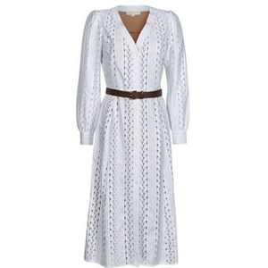 MICHAEL Michael Kors  ROPE STRIPES HEMP DS  jurken  dames Wit