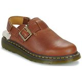 Clogs - Jorge II - Effen - Leer - Velcro Sluiting - Platte Hak