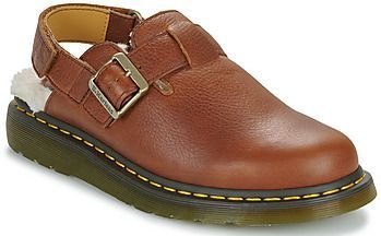 Clogs - Jorge II - Effen - Leer - Velcro Sluiting - Platte Hak