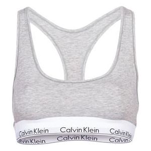 Calvin Klein Jeans  MODERN COTTON UNLINED BRALETTE  Bralette dames Grijs