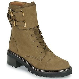 See by Chloé  MALLORY  Laarzen  dames Kaki