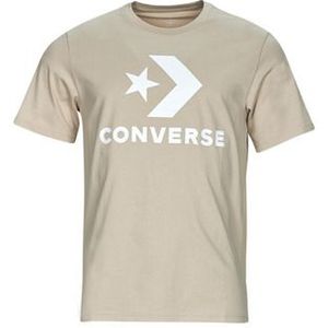 Converse  GO-TO STAR CHEVRON LOGO  Shirts  heren Beige