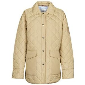 Tommy Hilfiger - QUILTED SORONA SHORT SHACKET - Donsjas - Beige