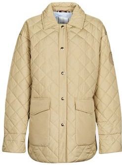 Tommy Hilfiger - QUILTED SORONA SHORT SHACKET - Donsjas - Beige
