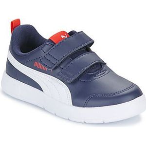 Puma  Courtflex V3 V PS  Sneakers  kind Blauw