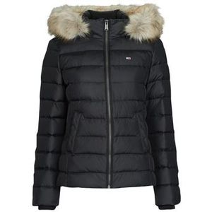 Tommy Hilfiger TJW Basic Hooded Down Jacket Dames Jas - Zwart