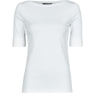 Lauren Ralph Lauren  JUDY-ELBOW SLEEVE-KNIT  Shirts  dames Wit
