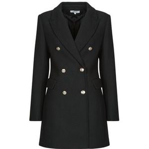 MORGAN - Halflange Jas - Zwart - Polyester