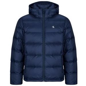 Calvin Klein - Winterjas - Nachtblauw - Gewatteerde Jas - Warm Gevoerd