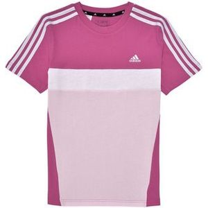 adidas  J 3S TIB T  Shirts  kind Roze