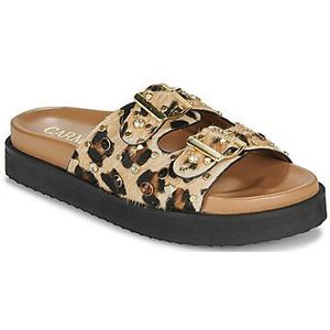 Carmela - Sandalen - Dierenprint - Leer - Casual