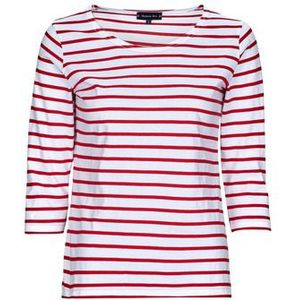 Armor-Lux - Coz - Matrozenjack - Katoen - 3/4 Mouwen, Boothals, Lichte Jersey Breisel