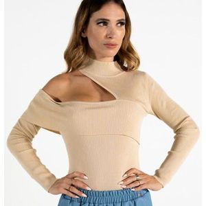 THEAD.  JOYCE TOP  Blouses  dames Beige