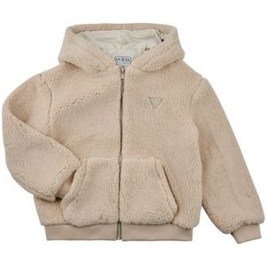 Guess  LS FAUX FUR JACKET  Jassen  kind Beige