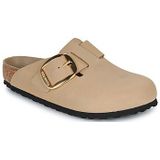 BIRKENSTOCK  Boston Big Buckle  klompen  dames Beige