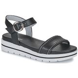 NeroGiardini  E307812D-100  sandalen  dames Zwart