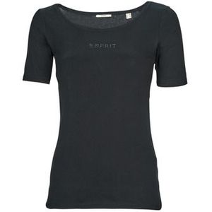 Esprit  tshirt sl  Shirts  dames Zwart