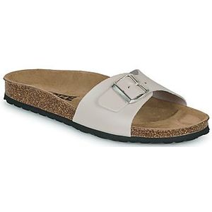 So Size  AMMA  slippers  dames Beige