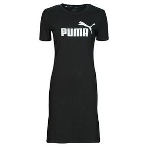 Puma  ESS SLIM TEE DRESS  Jurken dames Zwart