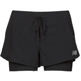 New Balance - Impact Run - Damesbroek 2-in-1 - Lichtgewicht - Hardloopshort