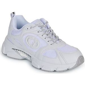 Guess - Sporty Slip-On Lace-Up Sneakers - Wit - Dames