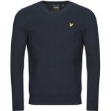 Lyle & Scott, Heren, Truien, Blauw, Maat: XS Katoen,