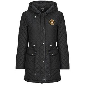 Lauren Ralph Lauren - Lange Gewatteerde Jas - Bruin - Gerecycled Polyester - Duurzaam