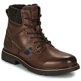 Dockers - Veterlaarzen - Chocoladebruin - Leer - Blokhak