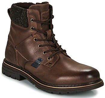 Dockers - Veterlaarzen - Chocoladebruin - Leer - Blokhak