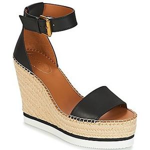 See by Chloé  SB26152  sandalen  dames Zwart