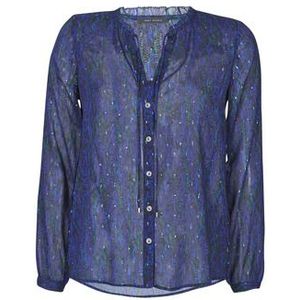 Ikks  BR13035  Blouses  dames Blauw