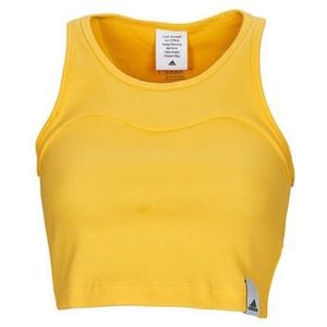 adidas - LNG RIB TANK - Top - Geel - Dames