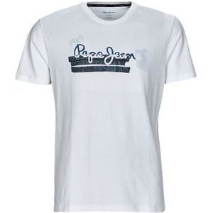 Pepe jeans  RAFA  Shirts  heren Wit