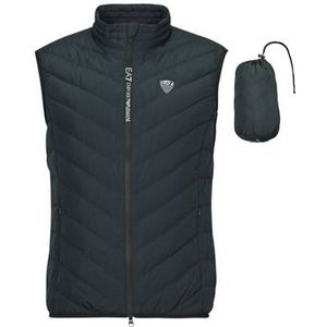 Emporio Armani EA7  PREMIUM SHIELD DOWN WAISTCOAT  jassen  heren Blauw