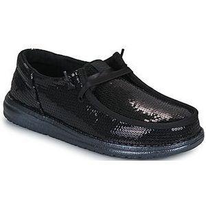 HEYDUDE  WENDY FUNK MONO SEQUIN  instappers  dames Zwart