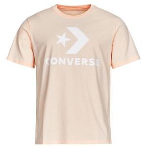 T-shirt - Pale Petal - Zonder Capuchon - Ronde Hals - Logoprint