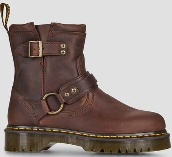 Dr Martens - Anistone Harness - Veterboots - Crazy Horse - Laag Gebouwd