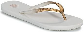 Superdry - TONG METALLISEES CORE - Slippers - Wit