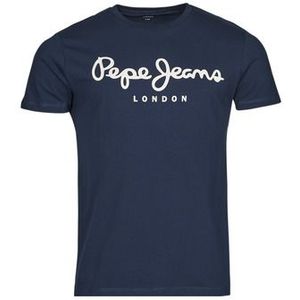 Pepe jeans  ORIGINAL STRETCH  Shirts  heren Blauw