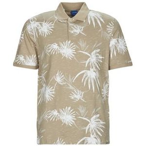 Jack &amp; Jones  JORCRAYON AOP POLO SS  Shirts  heren Beige