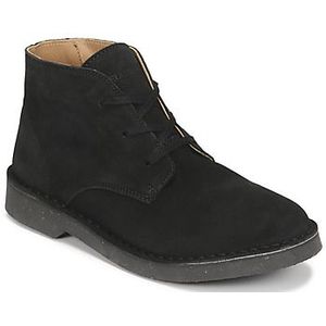 Selected  SLHRIGA NEW SUEDE DESERT BOOT  Laarzen  heren Zwart