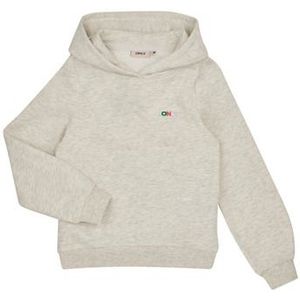 Only  KOGNOOMI L/S LOGO HOOD SWT NOOS  Truien  kind Beige
